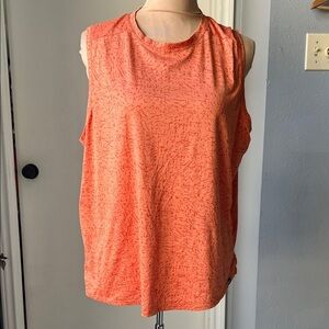 REI Women's Muscle Tee in Coral